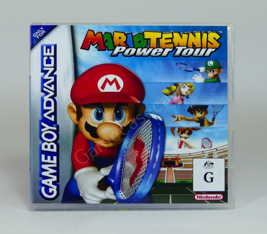 Mario Tennis Power Tour - GBA Replacement Case