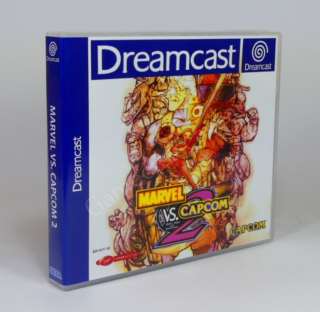 Marvel vs Capcom 2 - DC Replacement Case