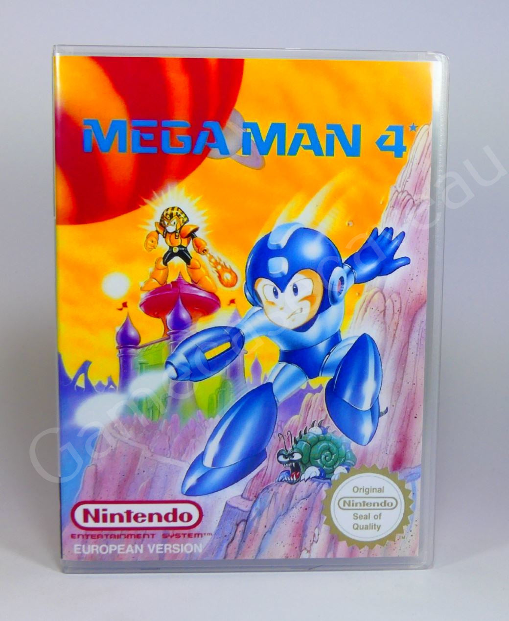 Mega Man 4 - NES Replacement Case
