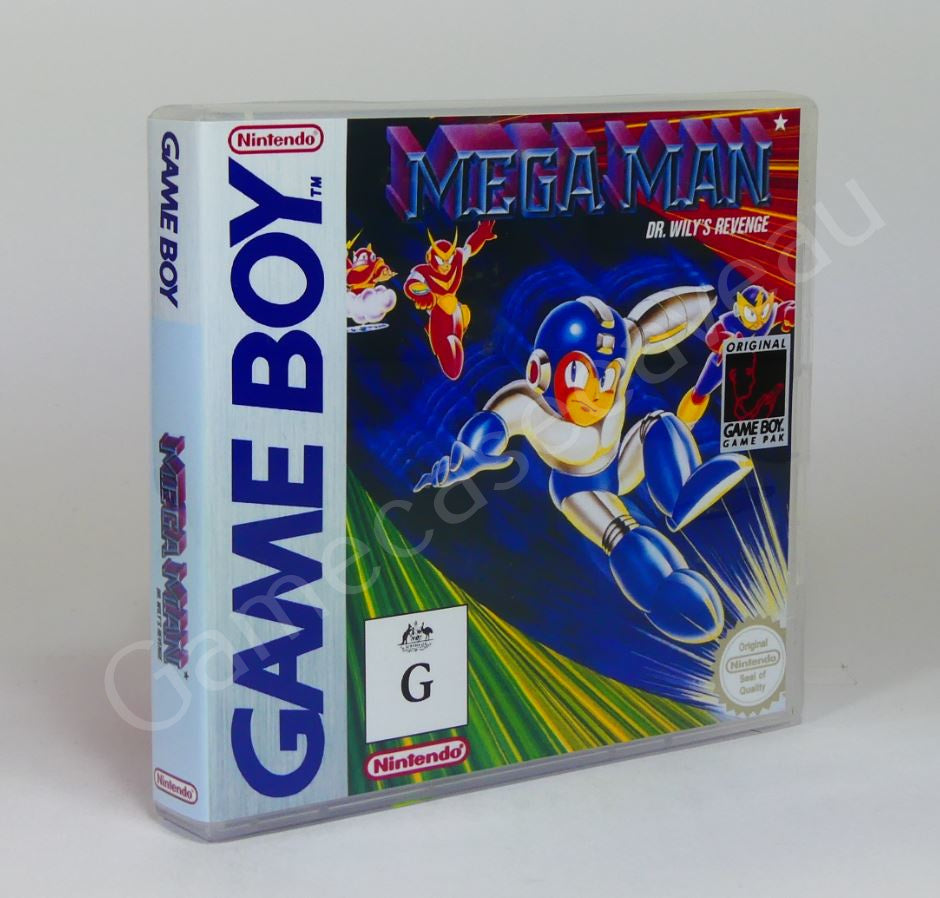 Mega Man Dr Wilys Revenge - GB Replacement Case