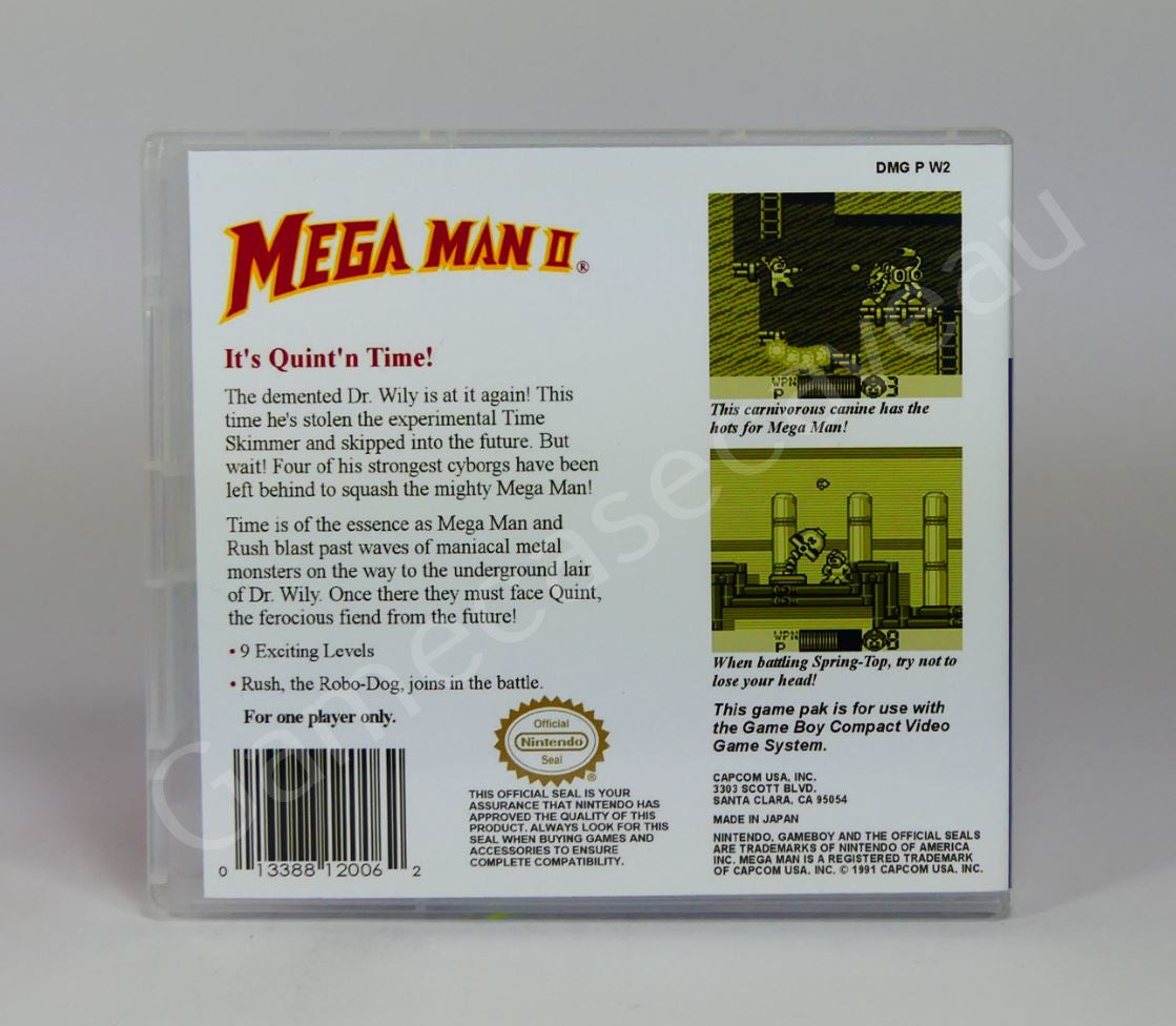 Mega Man II - GB Replacement Case