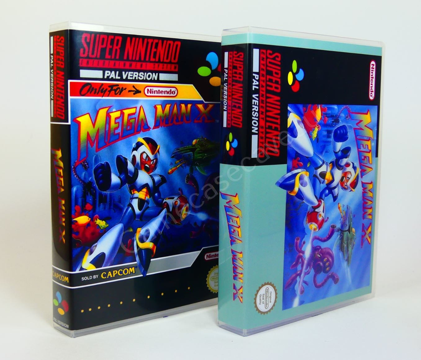 Mega Man X - SNES Replacement Case