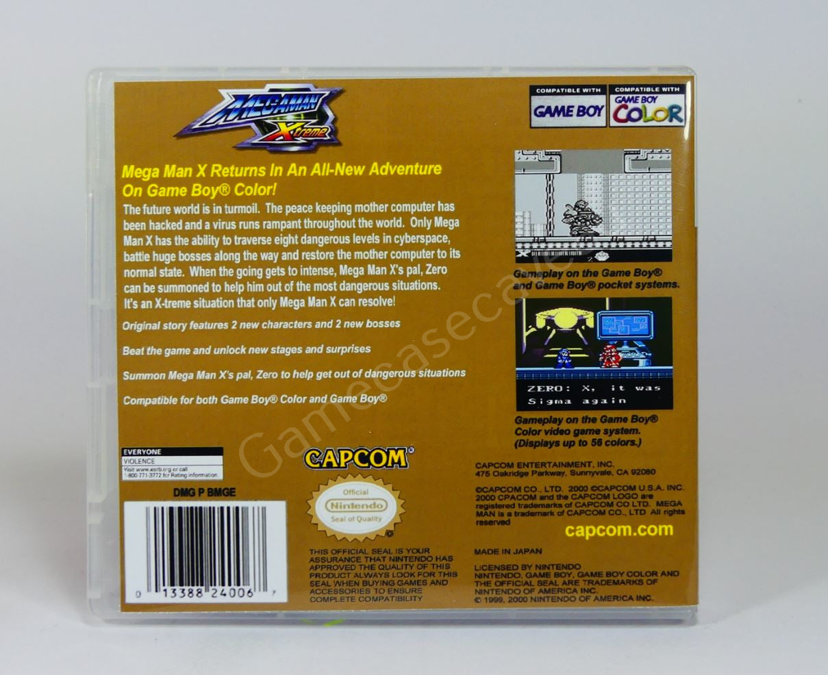 Megaman Xtreme - GBC Replacement Case