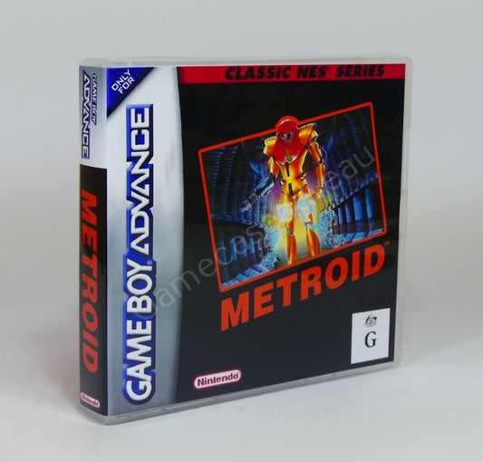 Metroid Classic - GBA Replacement Case