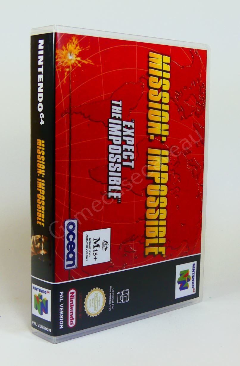 Mission Impossible - N64 Replacement Case