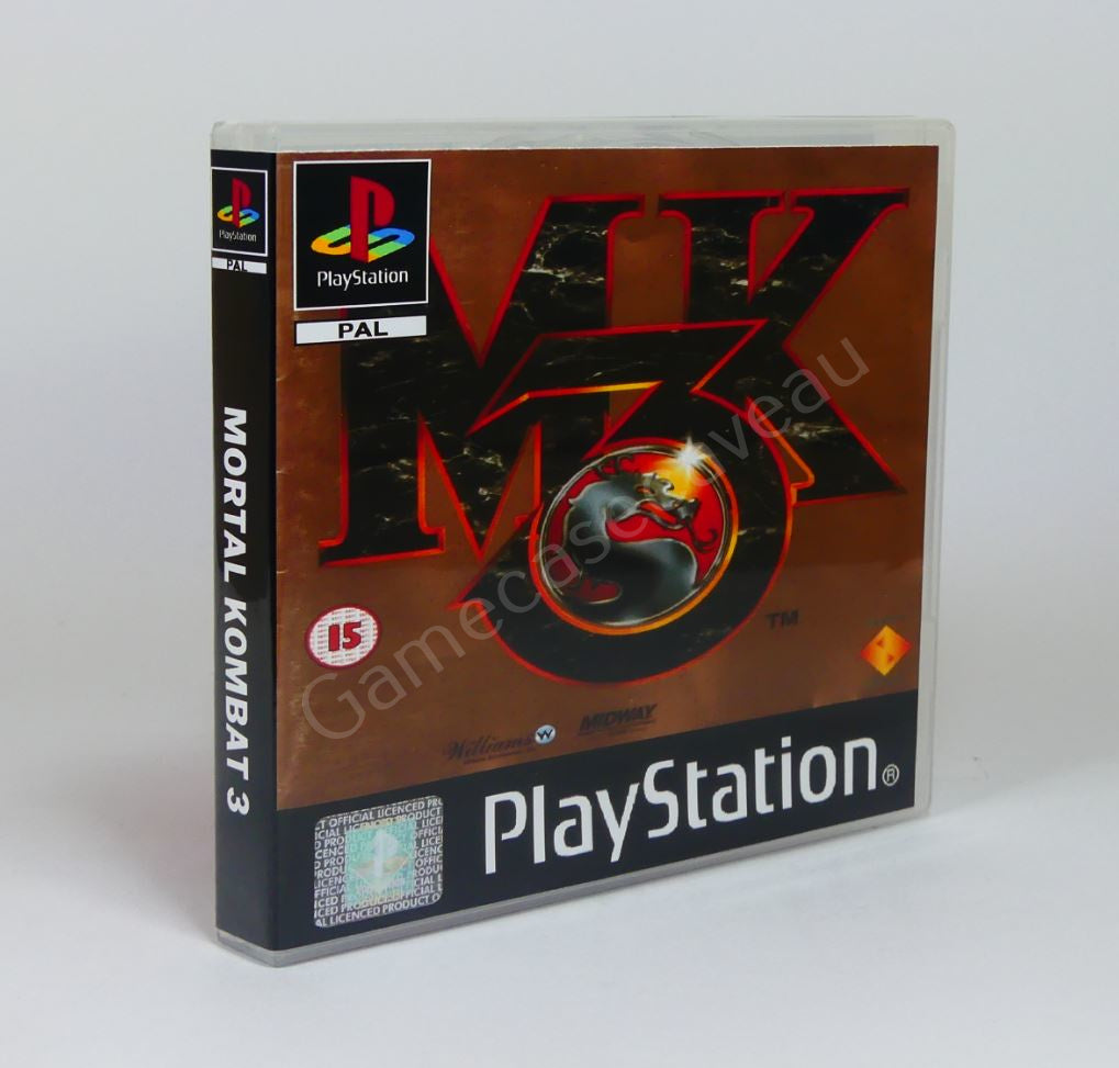 Mortal Kombat 3 - PS1 Replacement Case