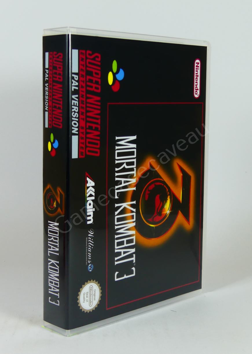 Mortal Kombat 3 - SNES Replacement Case