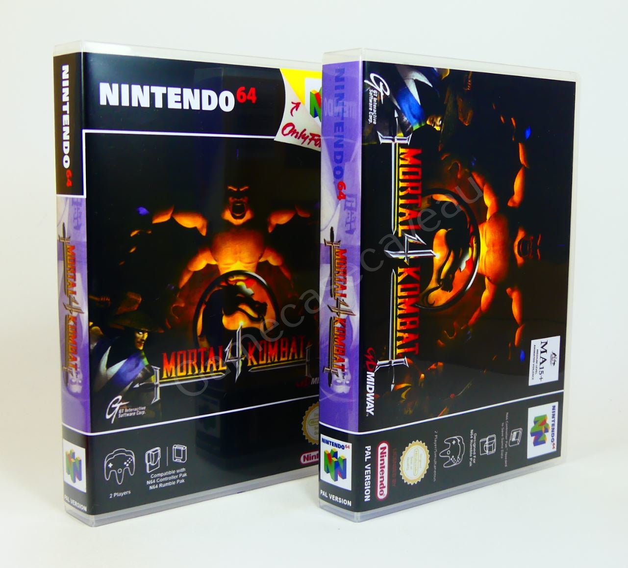 Mortal Kombat 4 - N64 Replacement Case