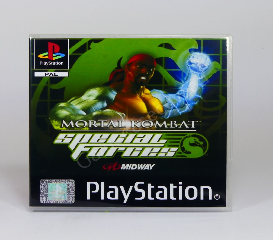Mortal Kombat Special Forces - PS1 Replacement Case