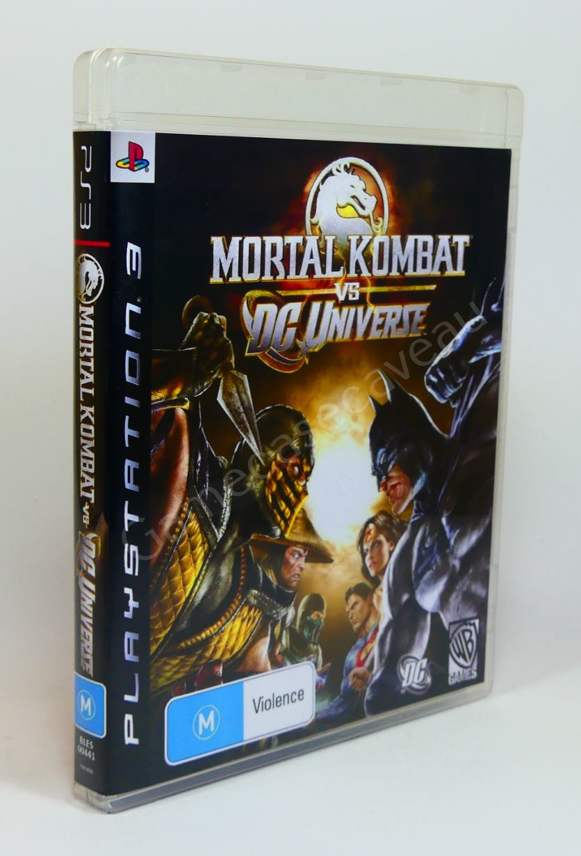 Mortal Kombat vs DC Universe - PS3 Replacement Case