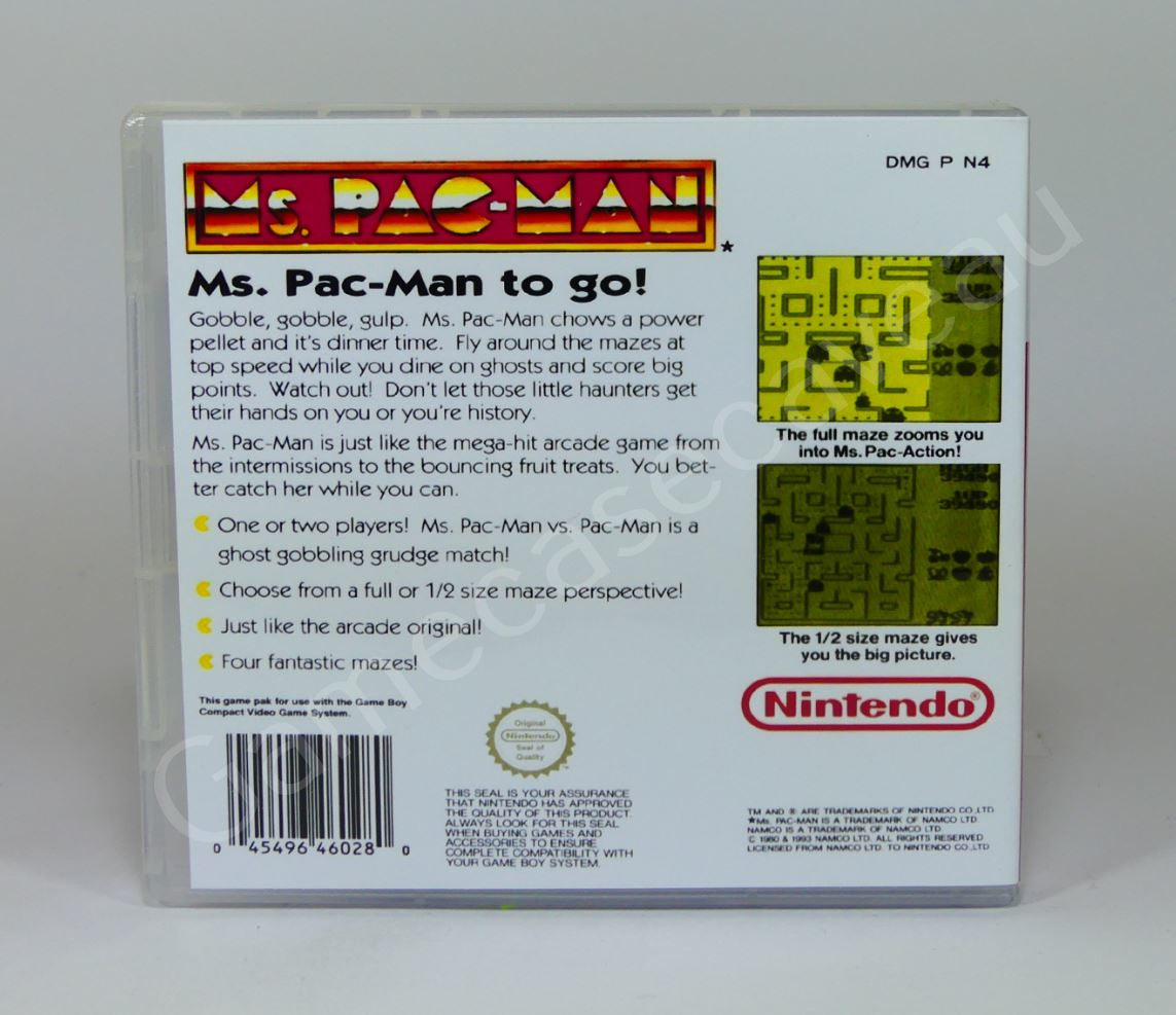 Ms Pacman - GB Replacement Case