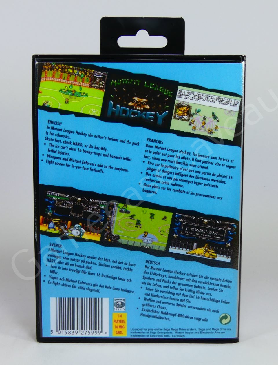 Mutant League Hockey - SMD Replacement Case