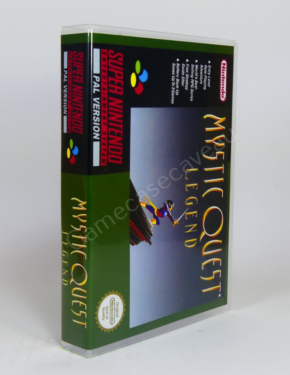 Mystic Quest Legend - SNES Replacement Case
