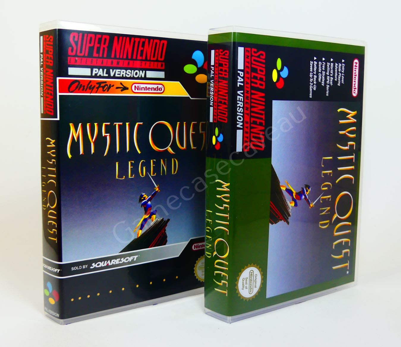 Mystic Quest Legend - SNES Replacement Case