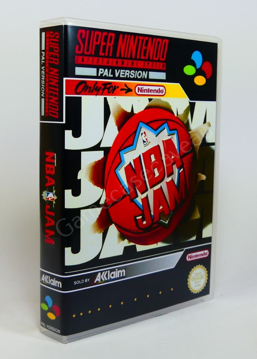 NBA Jam - SNES Replacement Case