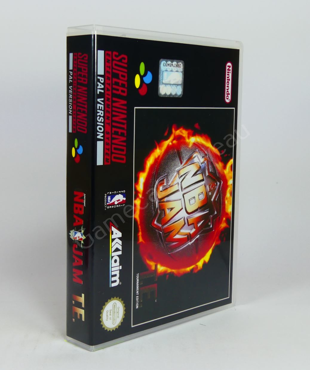 NBA Jam TE Tournament Edition - SNES Replacement Case