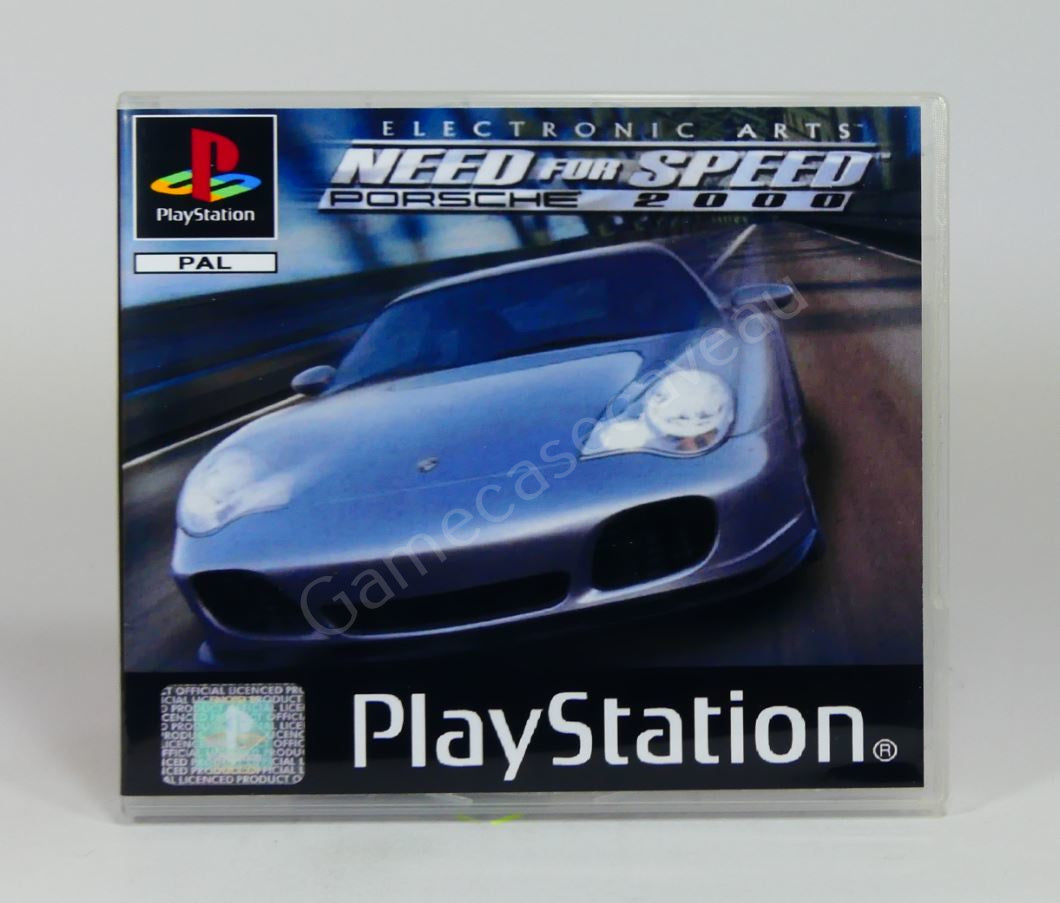 Need for Speed Porsche 2000 - PS1 Replacement Case