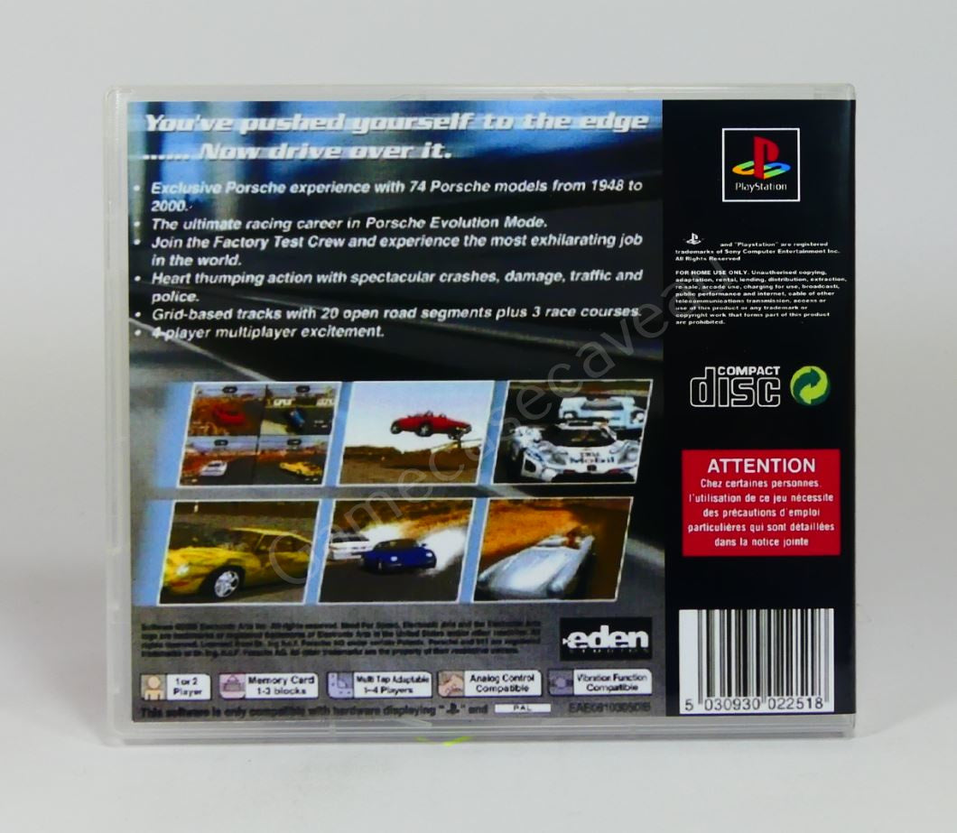 Need for Speed Porsche 2000 - PS1 Replacement Case