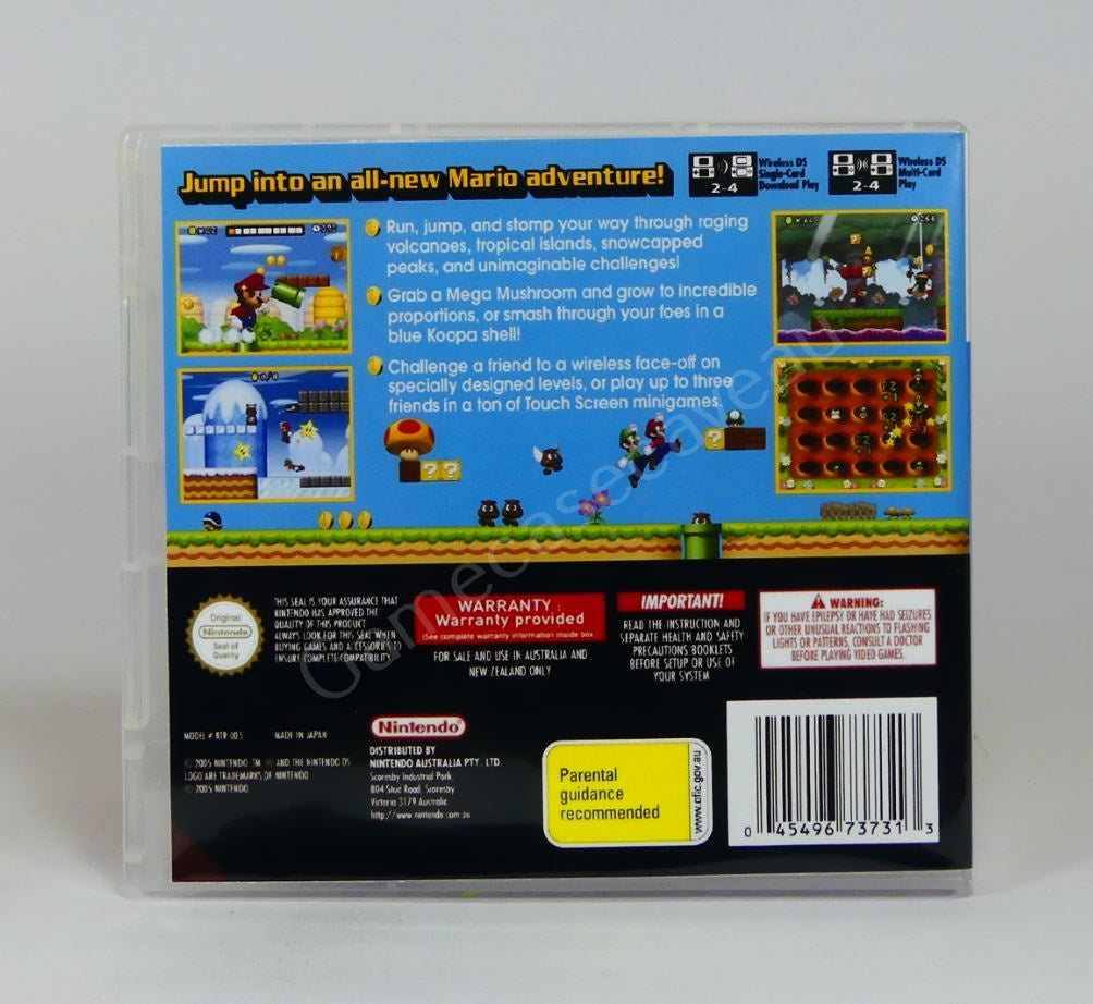 New Super Mario Bros - DS Replacement Case