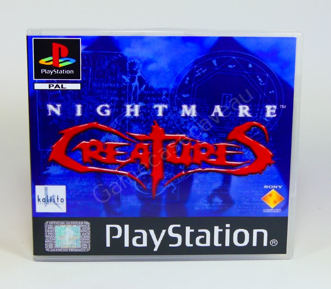 Nightmare Creatures - PS1 Replacement Case