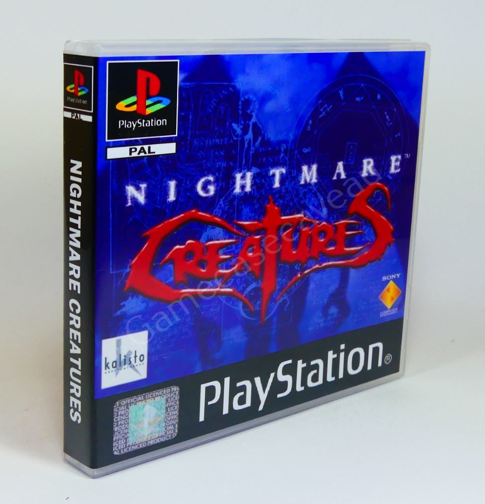 Nightmare Creatures - PS1 Replacement Case