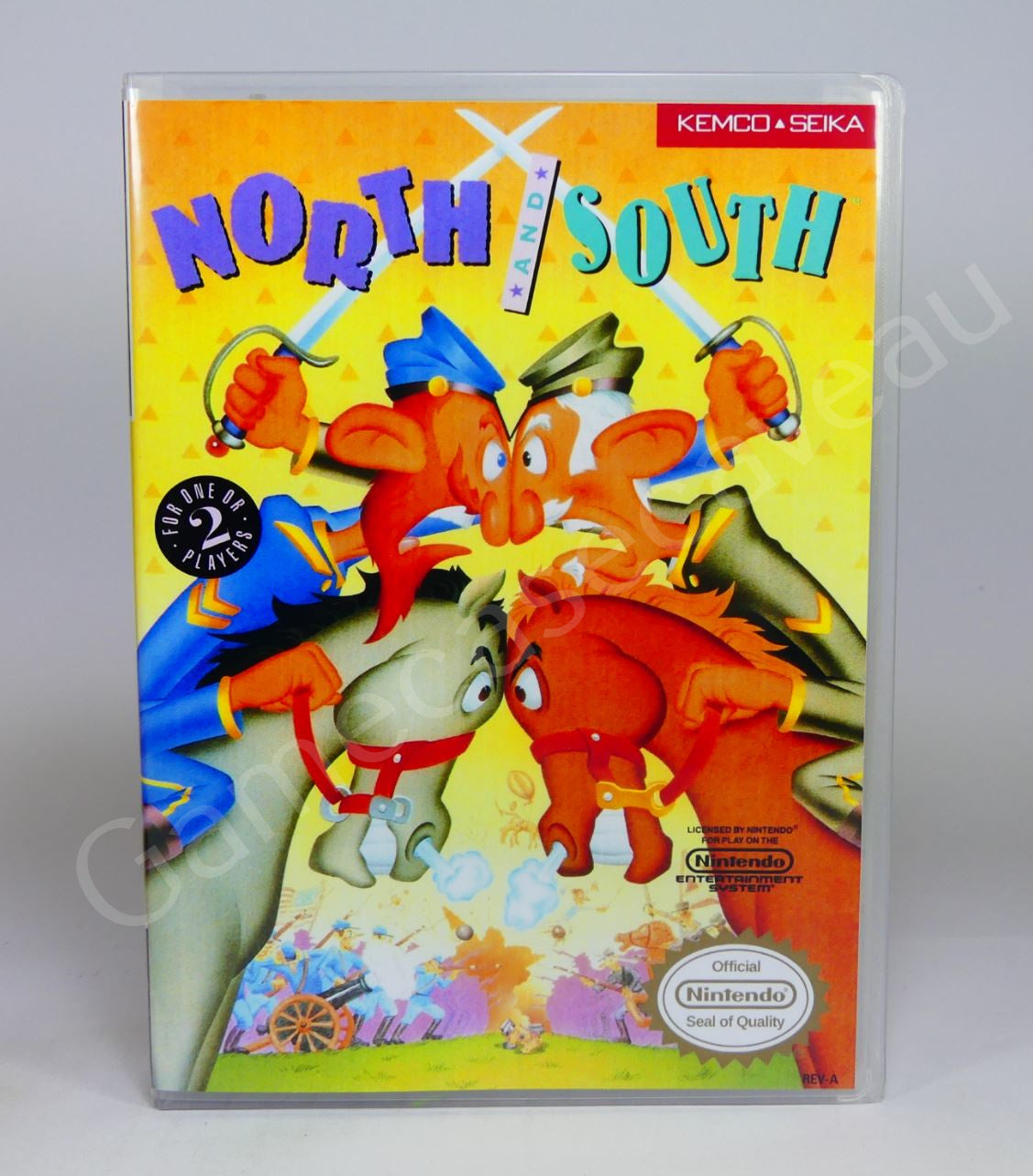 North and South - NES Replacement Case