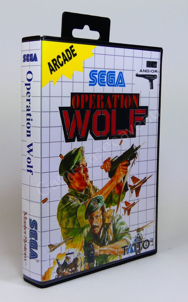 Operation Wolf - SMS Replacement Case