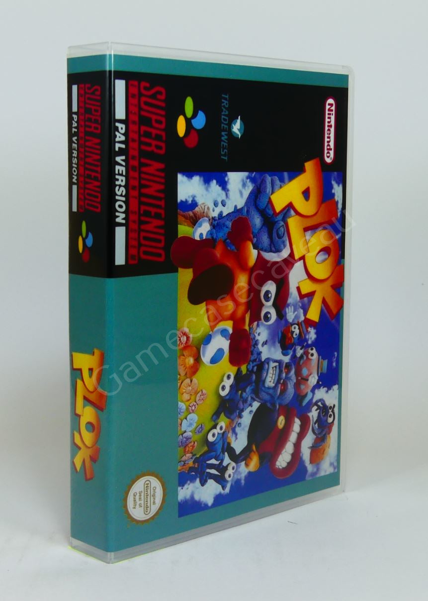 PLOK - SNES Replacement Case