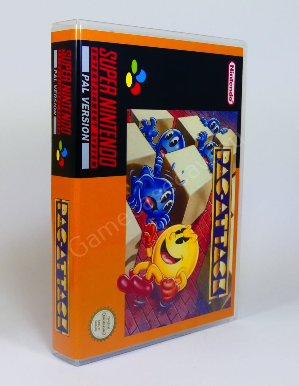 Pac-Attack - SNES Replacement Case