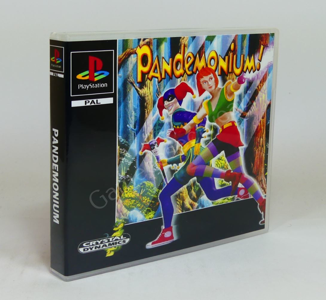 Pandemonium - PS1 Replacement Case – GameCaseCaveAU