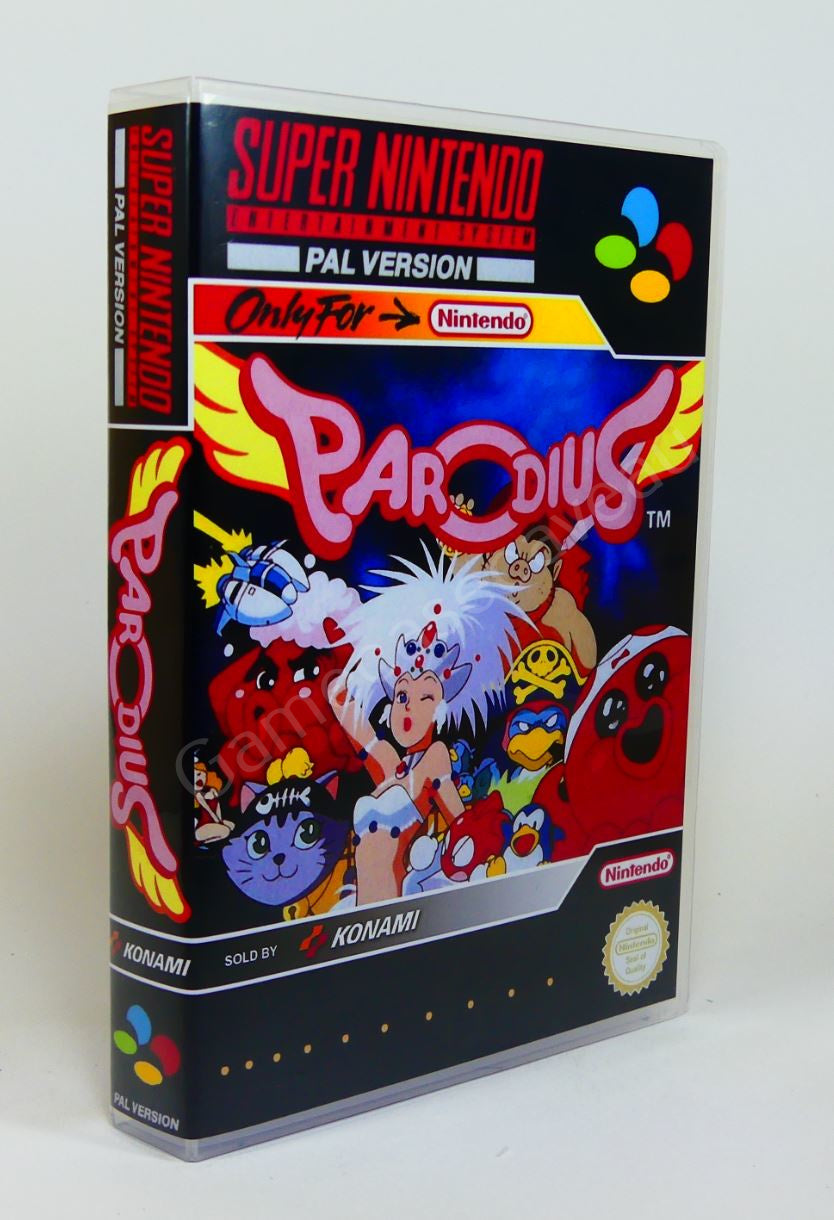 Parodius - SNES Replacement Case