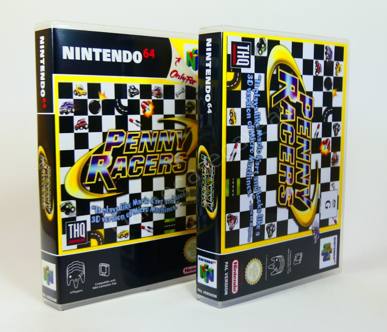 Penny Racers - N64 Replacement Case