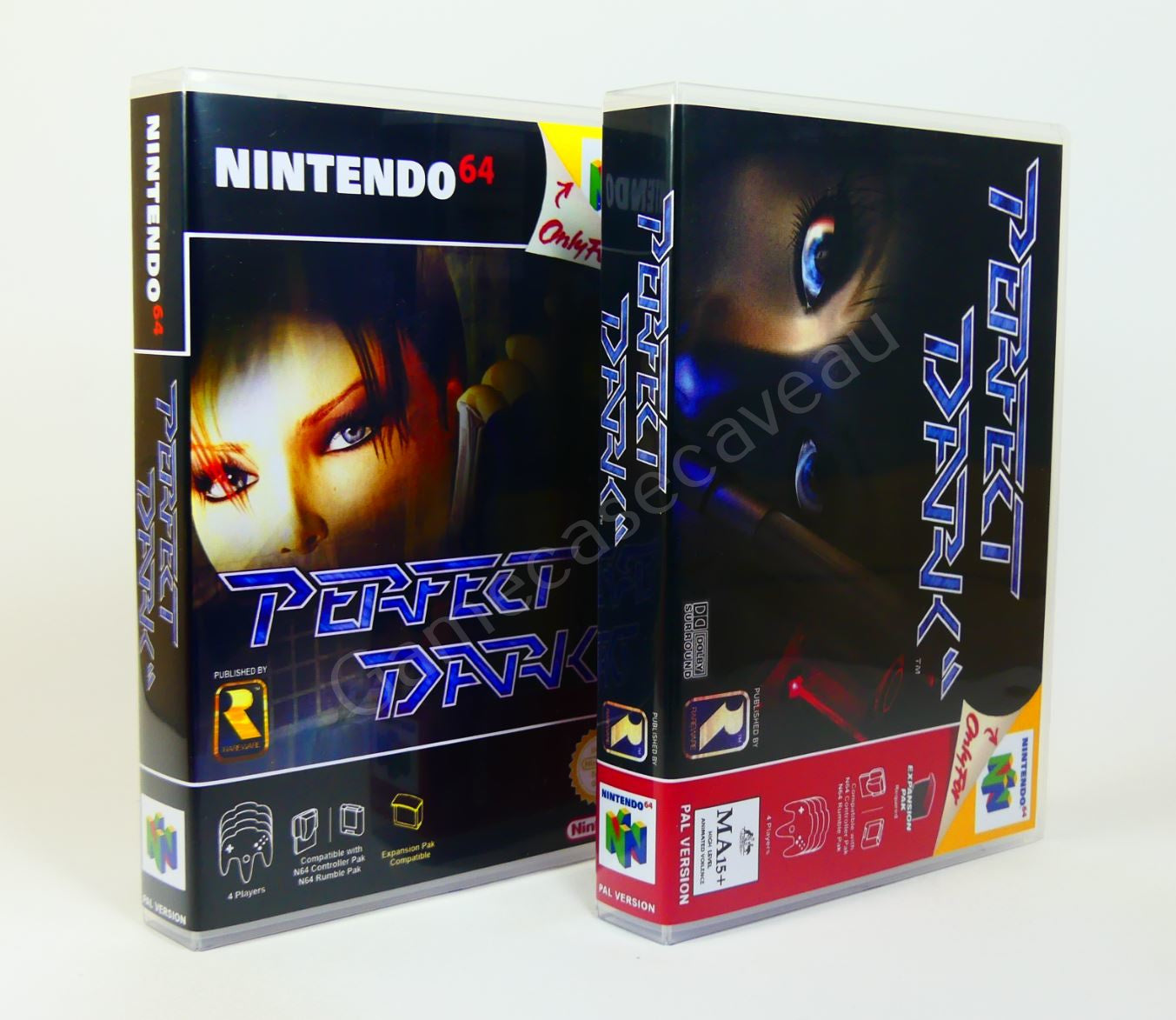 Perfect Dark - N64 Replacement Case