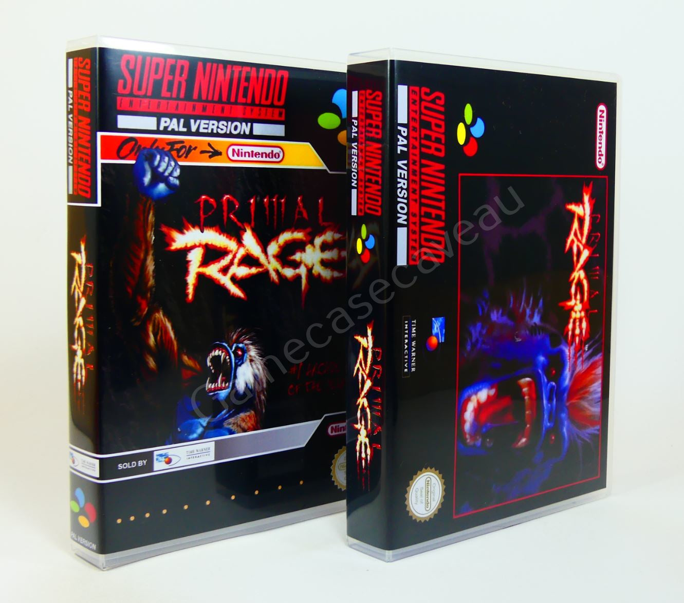 Primal Rage - SNES Replacement Case