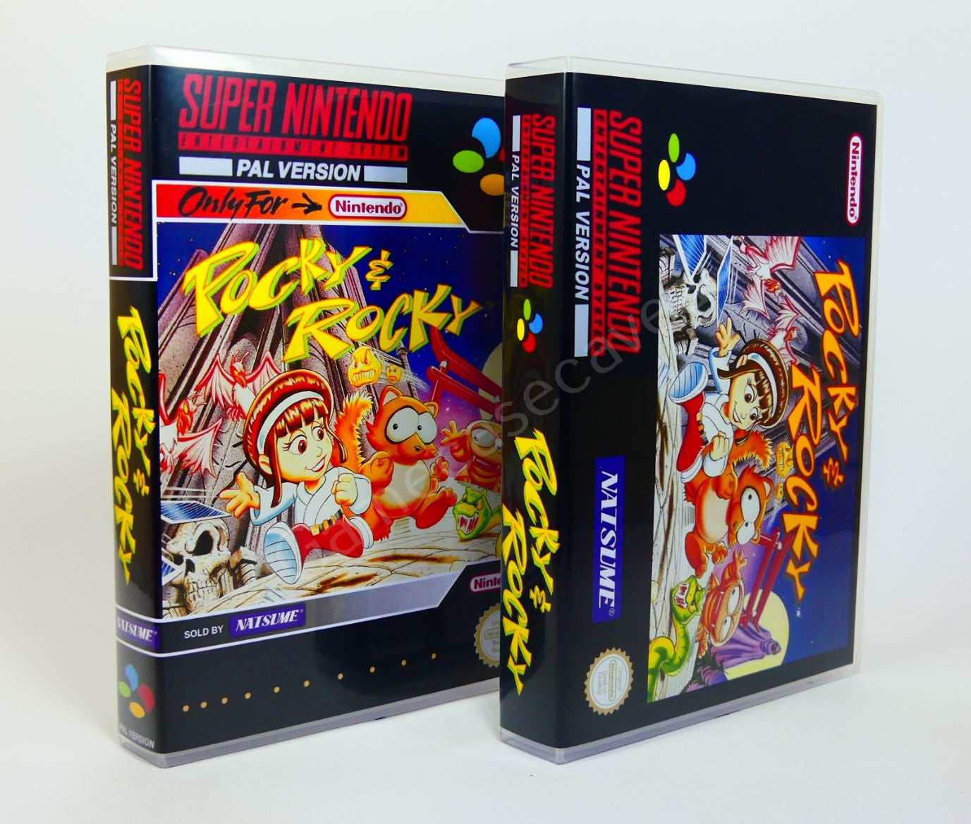 Pocky & Rocky - SNES Replacement Case