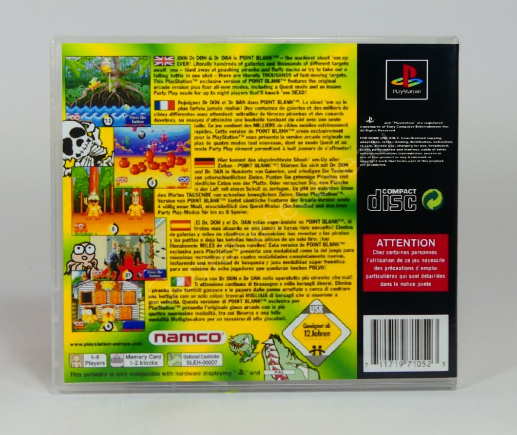 Point Blank - PS1 Replacement Case
