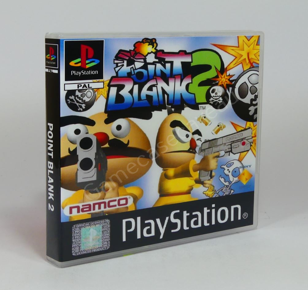 Point Blank 2 - PS1 Replacement Case