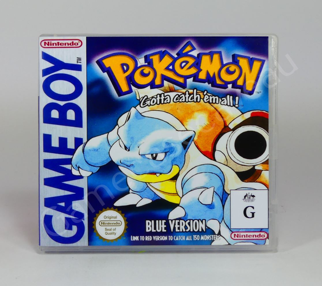 Pokemon Blue - GB Replacement Case