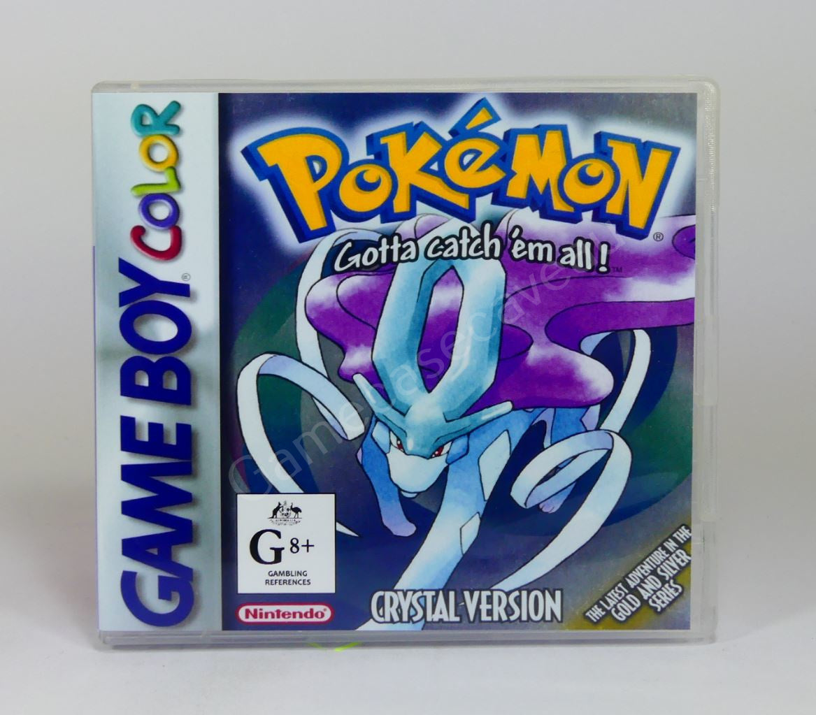 Pokemon Crystal - GBC Replacement Case