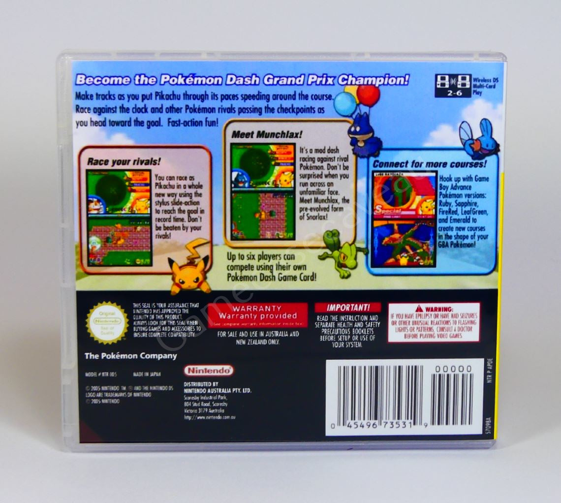 Pokemon Dash - DS Replacement Case
