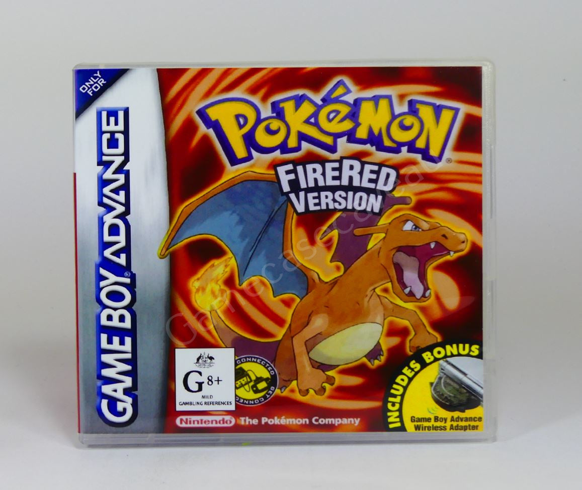 Pokemon Fire Red - GBA Replacement Case