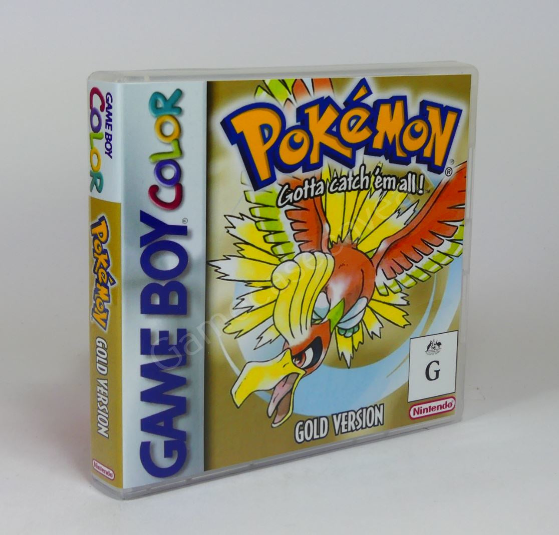 Pokemon Gold - GBC Replacement Case