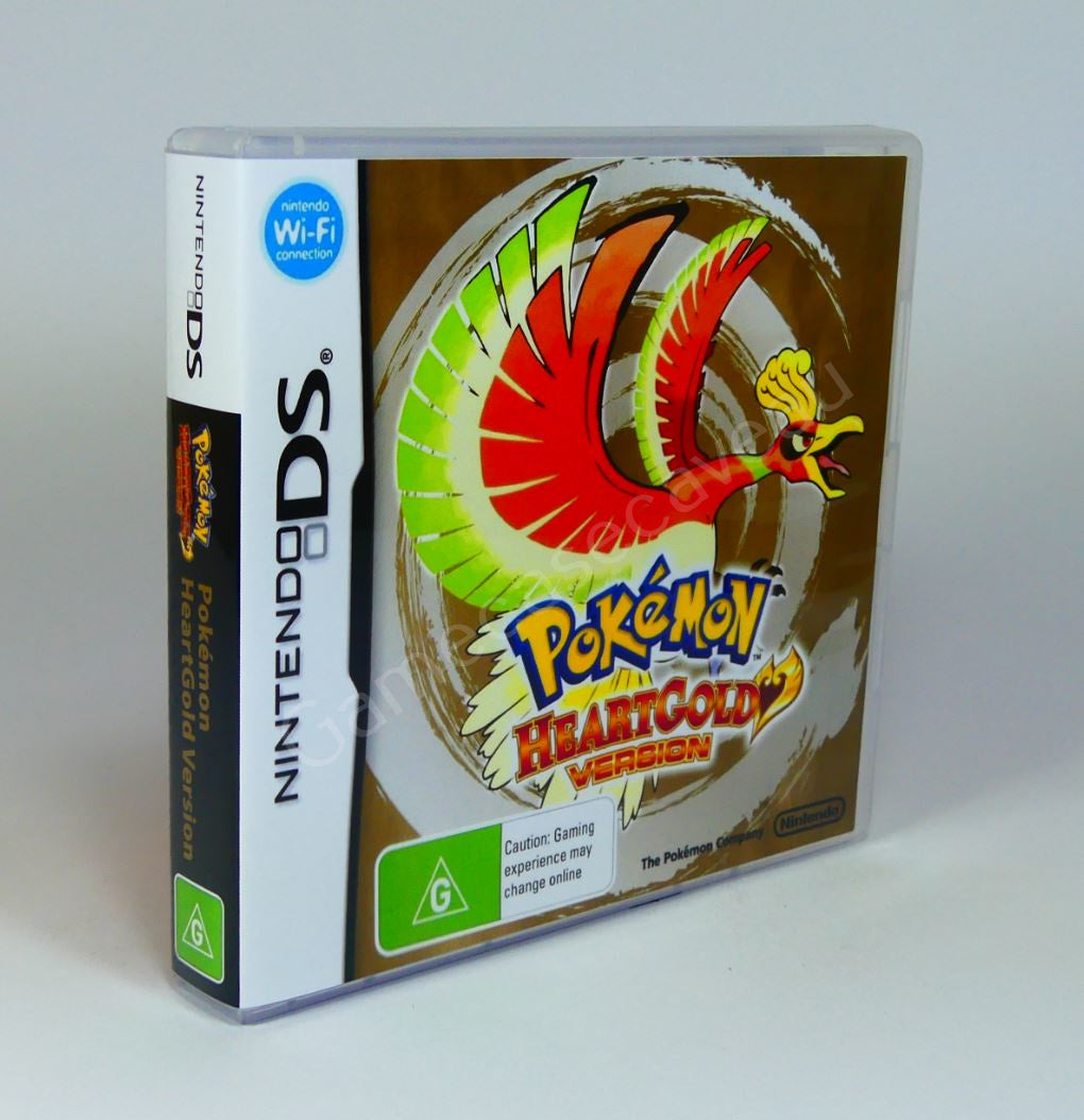 Pokemon Heart Gold - DS Replacement Case – GameCaseCaveAU