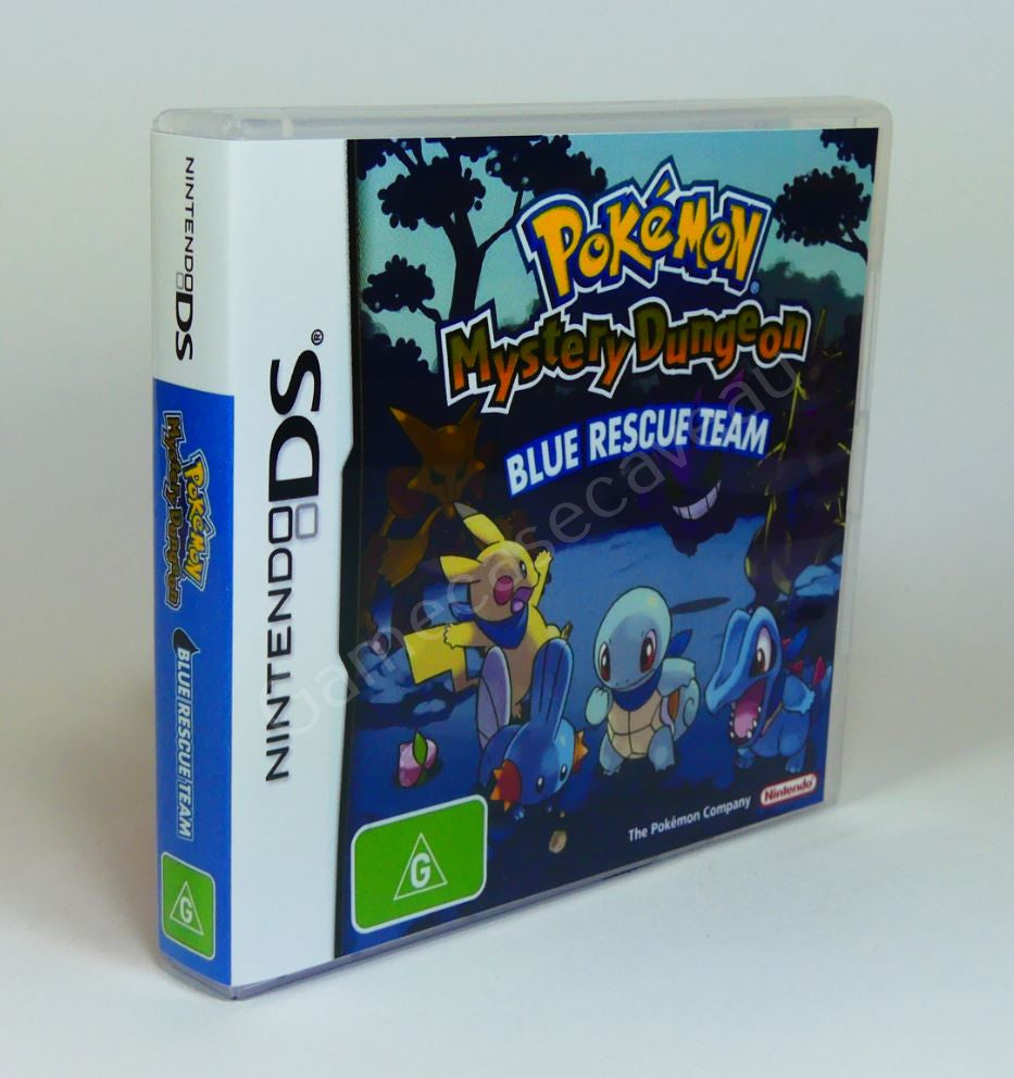 Pokemon Mystery Dungeon Blue Rescue Team - DS Replacement Case