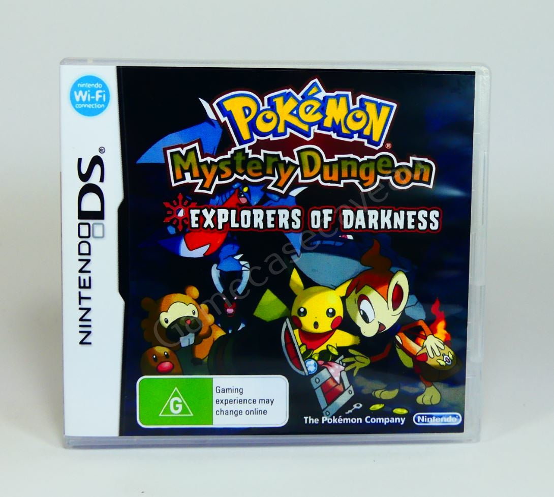 Pokemon Mystery Dungeon Explorers of Darkness - DS Replacement Case