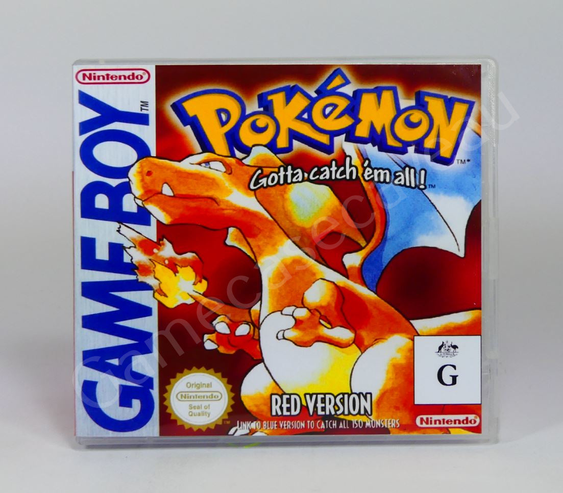 Pokemon Red - GB Replacement Case