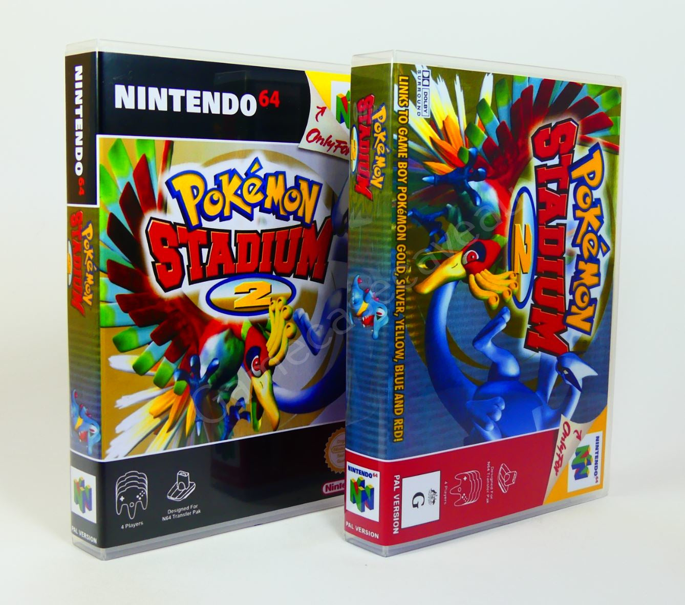 Pokemon Stadium 2 - N64 Replacement Case