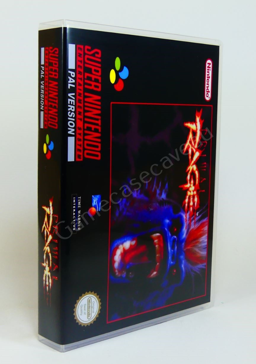 Primal Rage - SNES Replacement Case
