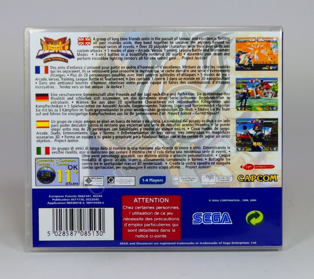 Project Justice Rival Schools 2 - DC Replacement Case