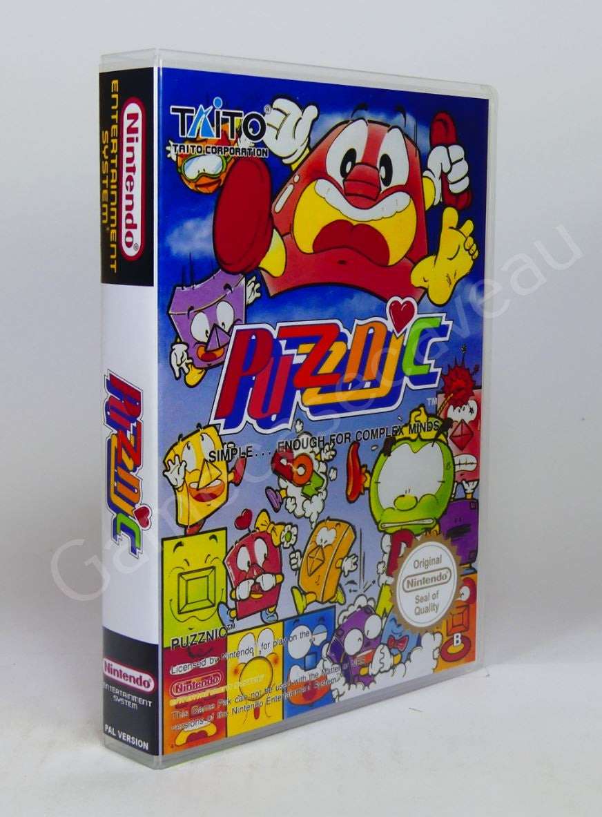 Puzznic - NES Replacement Case
